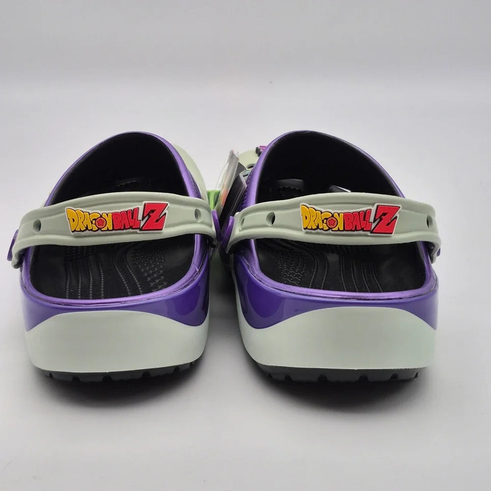 Crocs Dragon Ball Z Frieza Classic Clogs Purple Men's Size 10 Shoes Casual
